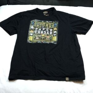 deKryptic Paper Chaser mens small t-shirt